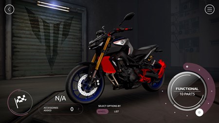 De Yamaha 3D-configurator
