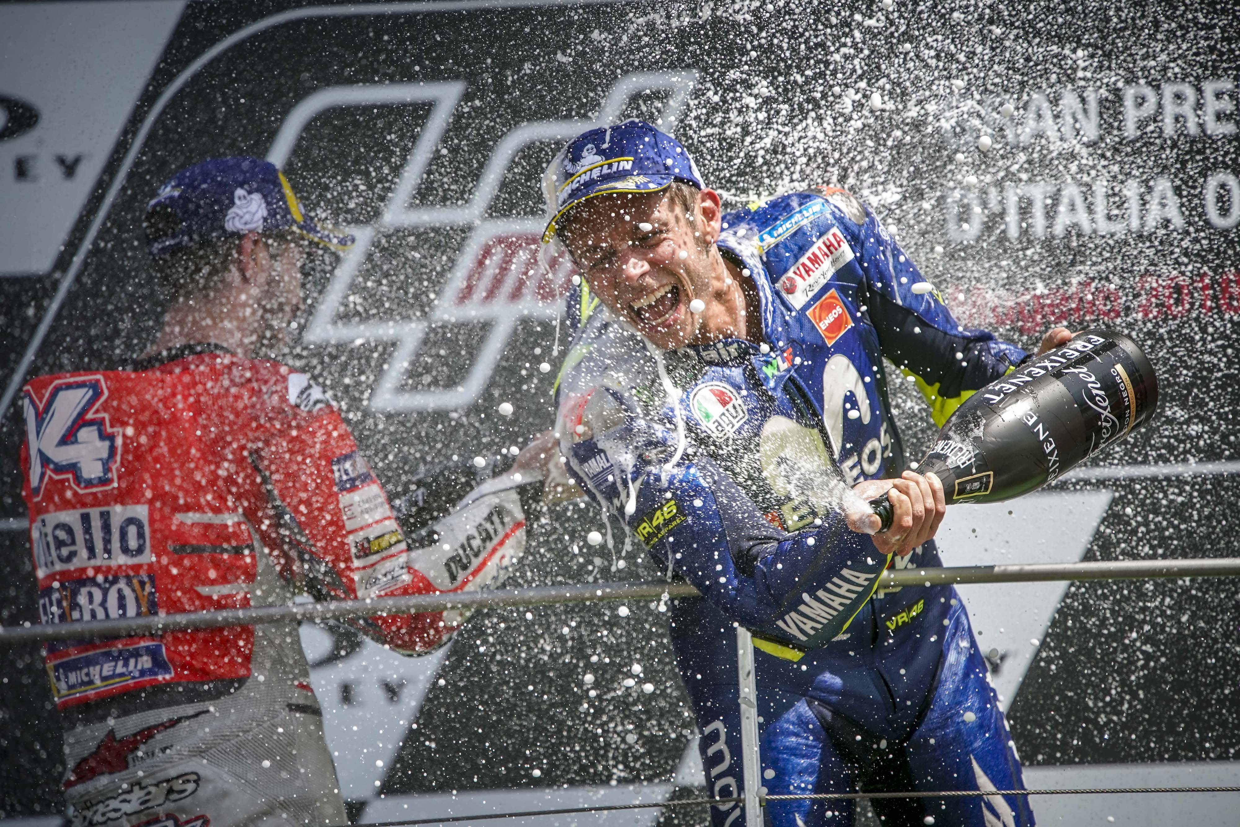 Rossi Rewards Passionate Fans with Third Place on Italian Home Soil ...